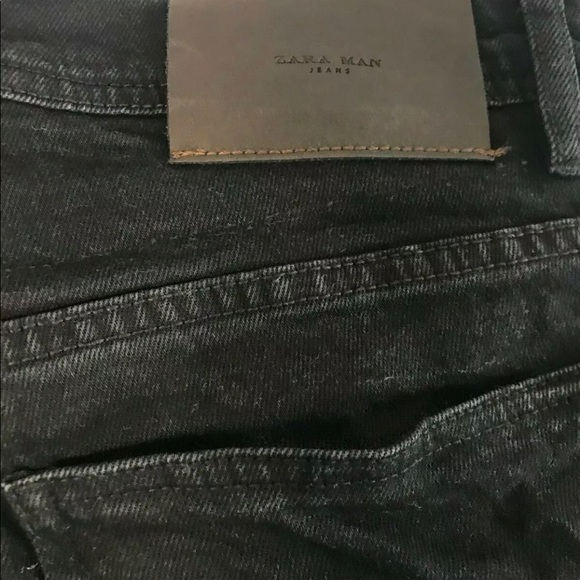 Zara Man black slim fit jeans size 36 - Picture 5 of 5